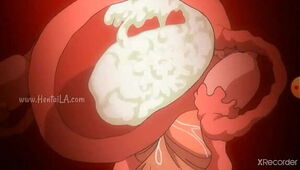 introduction cum into the uterus - anime hentai